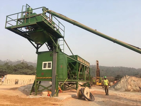 Dry Mix Concrete Batching Plant