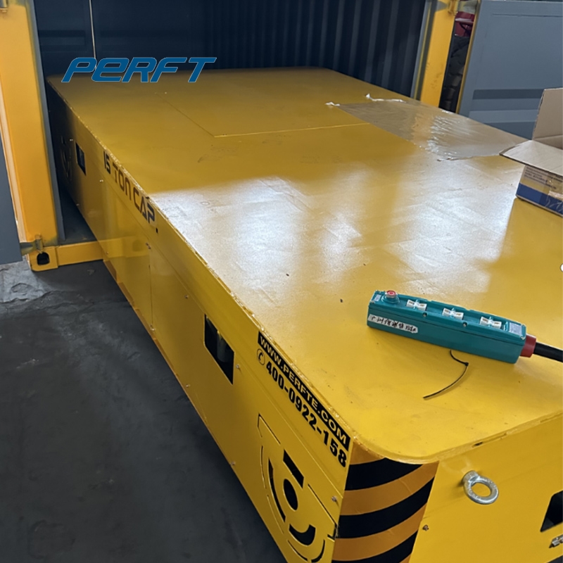 Trackless Transfer Cart For Offshore Oil Production Delivered