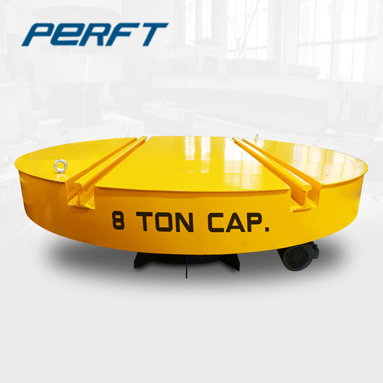 How Does Industrial Rail Transfer Cart Turn