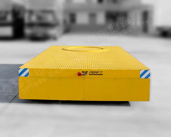 10 ton battery operated transfer cart ,  automatic transfer guide trolley