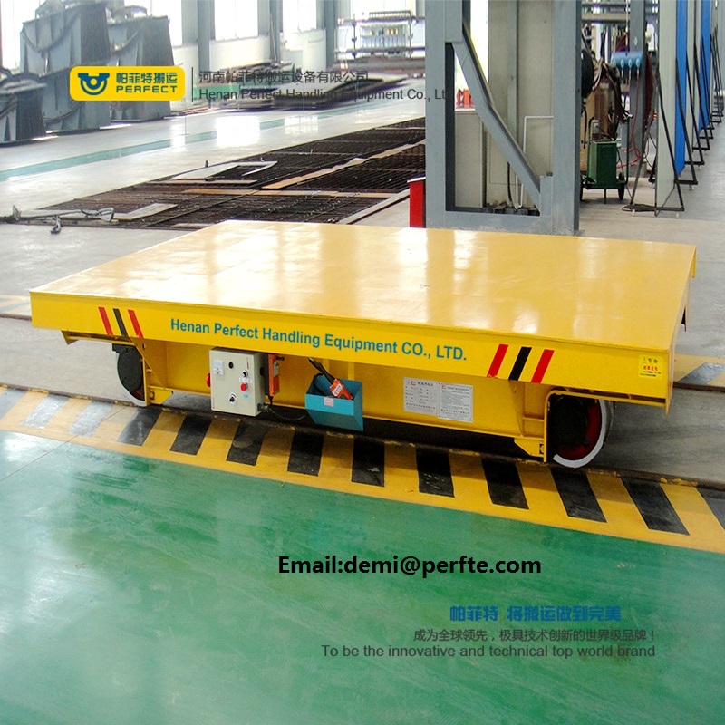  Low voltage rail power transfer cart installation and use