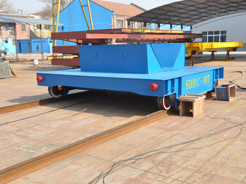 Rail Transfer Cart Heavy Equipment Machinery Transport